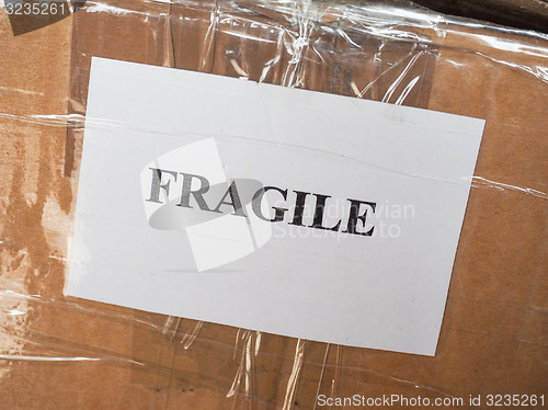 Image of Fragile sign