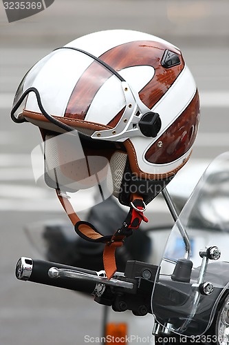 Image of Motorcycle helmet