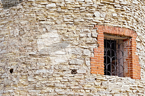 Image of Wall and window of tower