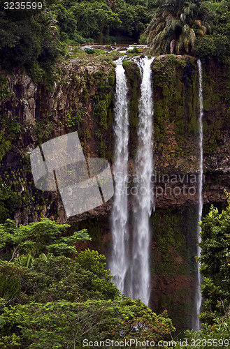 Image of chamarel falls 