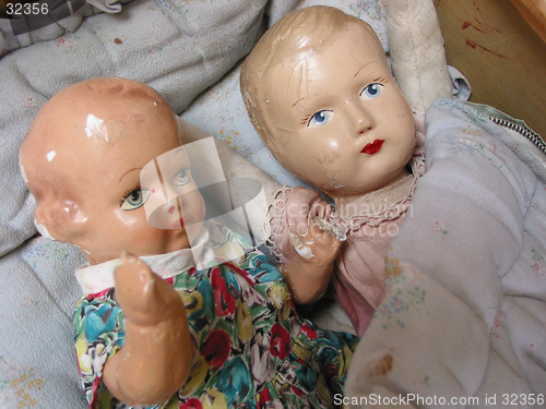 Image of Old paper dolls