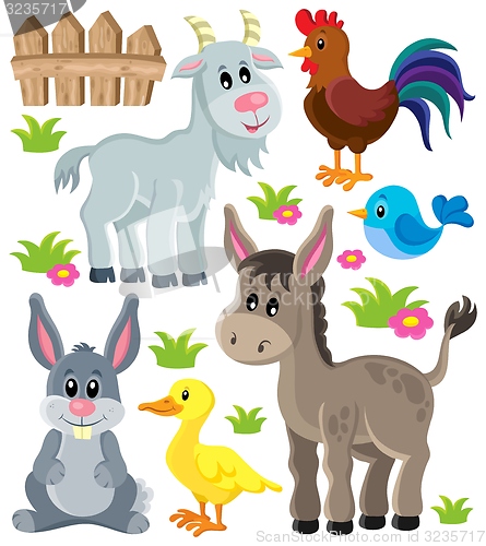 Image of Farm animals set 3