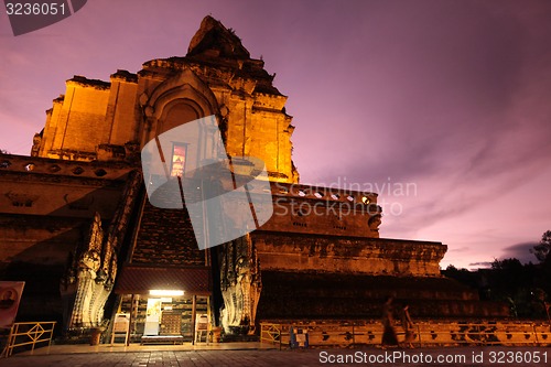 Image of ASIA THAILAND CHIANG MAI WAT CHEDI LUANG