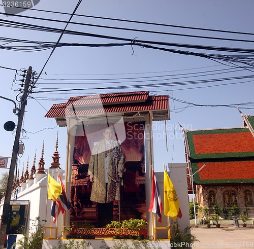 Image of ASIA THAILAND CHIANG RAI KING BHUMIBOL