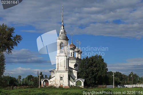 Image of  old church in Vologda