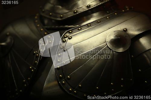 Image of old knight's armor