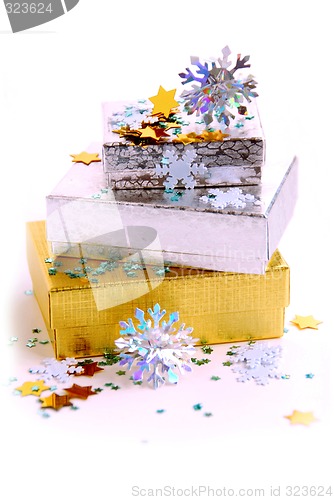 Image of Christmas boxes