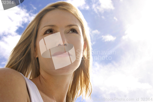 Image of Female in the sunlight