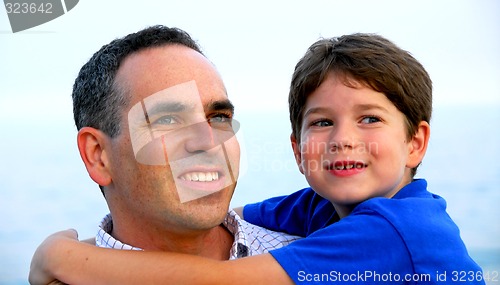 Image of Father son portrait