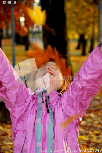 Image of Autumn girl