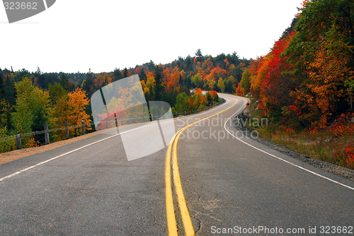 Image of Fall highway