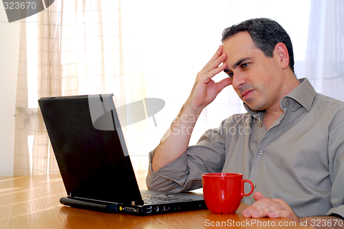 Image of Man with laptop