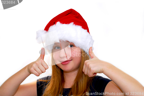 Image of Chrismas girl