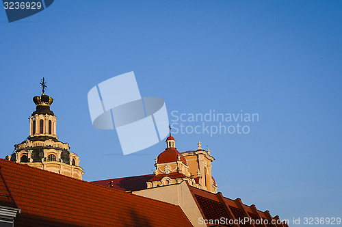 Image of Rooftops of Vilnius, Lithuania, Europe