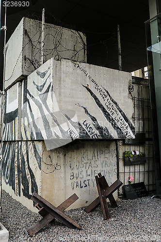 Image of Barricades in Vilnius, Lithuania, Europe