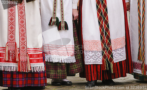 Image of Lithuanian traditional dresses