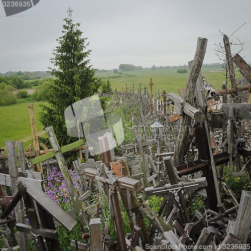 Image of Hill of crosses, Lithuania, Europe