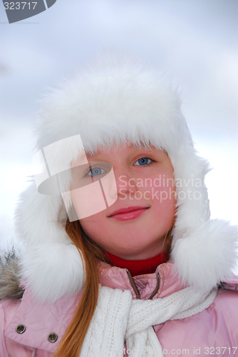 Image of Girl winter hat