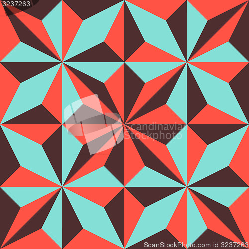 Image of Abstract geometric polygonal background composed of triangles. 