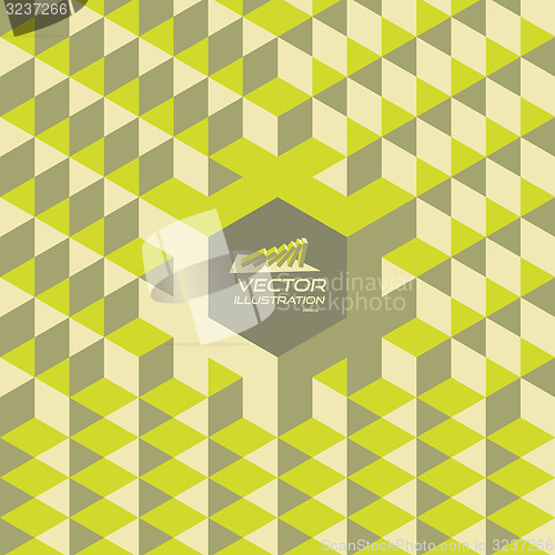 Image of Abstract geometrical 3d background. 