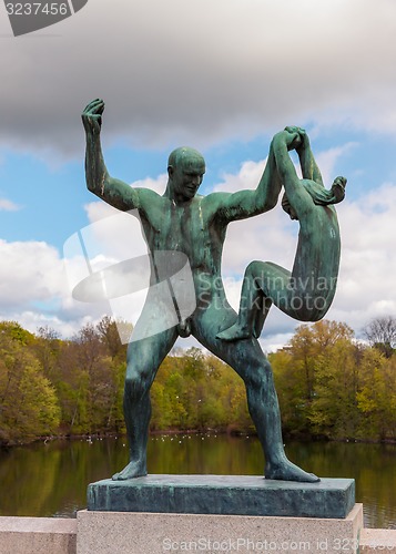 Image of OSLO, NORWAY  - Vigeland Sculpture Park.