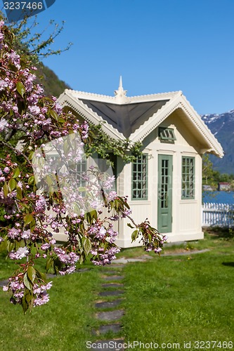 Image of scenic landscapes of the Norwegian fjords.