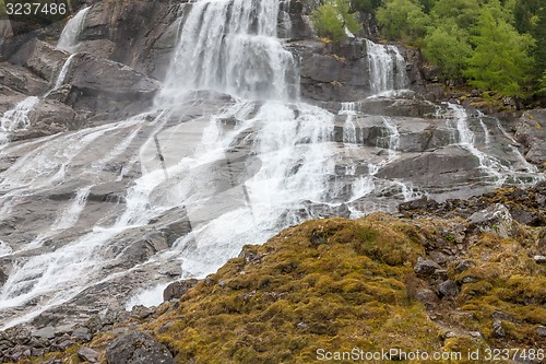 Image of waterfall in Norway