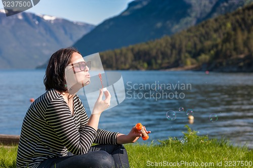 Image of scenic landscapes of the Norwegian fjords.