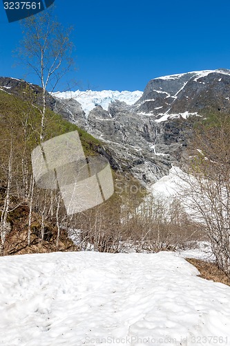 Image of early spring in the mountains, Norway