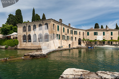 Image of Beautiful old villa of Lake Garda in Italy