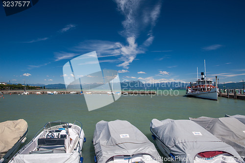 Image of harbor, Lake Garda