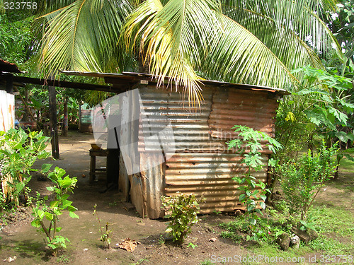 Image of native house nicaragua