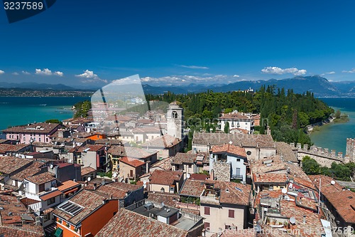 Image of Panoramic view from The Scaliger Castle at Sirmione town