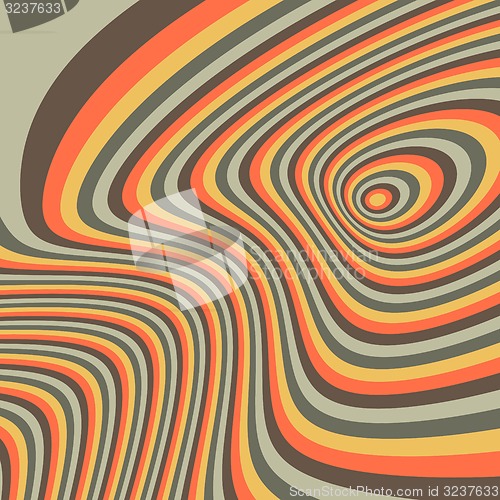 Image of Pattern with optical illusion. Abstract background. Optical art.