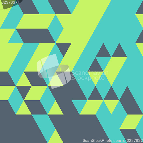 Image of Abstract geometrical 3d background. 