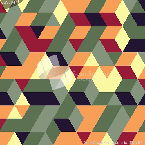 Image of Abstract geometrical 3d background. 