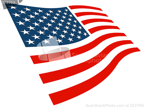 Image of American Flag Graphic