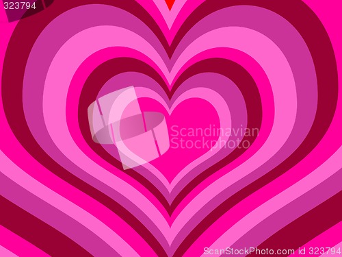 Image of rainbow hearts
