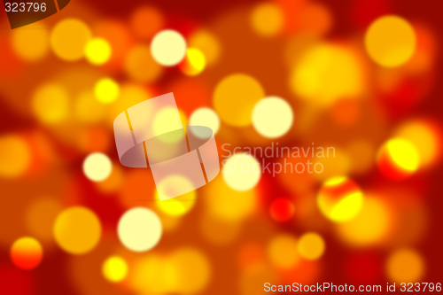 Image of Defocused abstract sparkling lights background