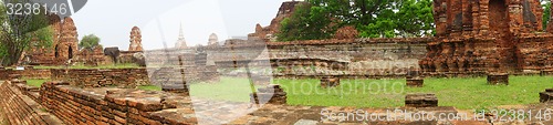 Image of Ancient Buddha statue at Wat Yai Chaimongkol