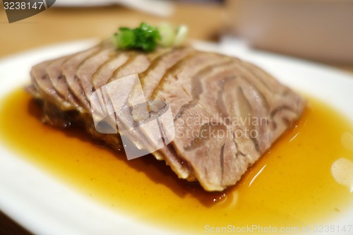 Image of Pork aspic on a plate