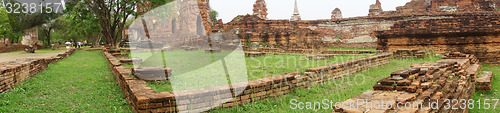 Image of Ancient Buddha statue at Wat Yai Chaimongkol