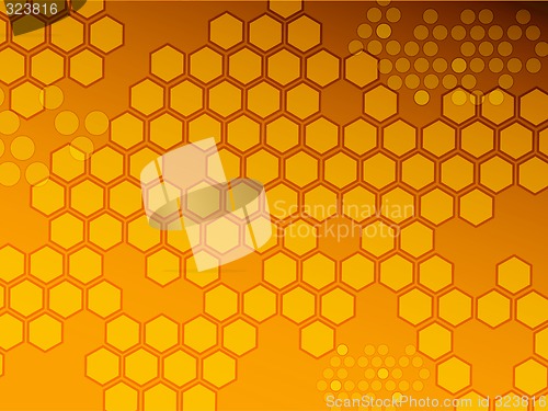 Image of Hexagon background