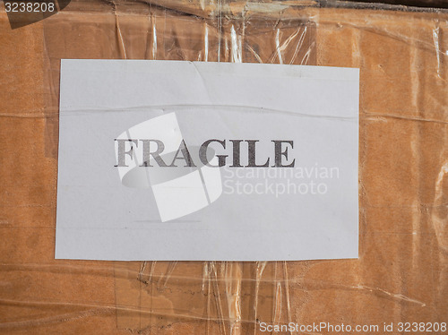 Image of Fragile sign