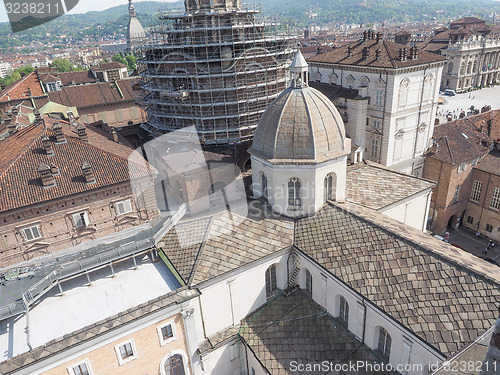 Image of Holy Shroud chapel in Turin