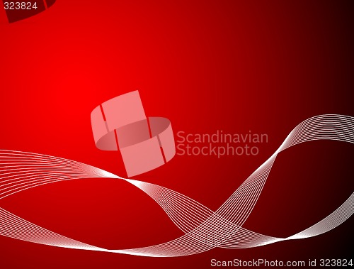 Image of hot red abstract background
