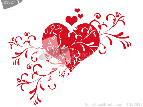 Image of Cute valentine's day heart