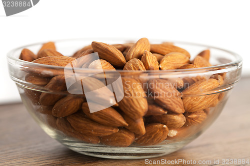 Image of Bowl of Raw Almonds