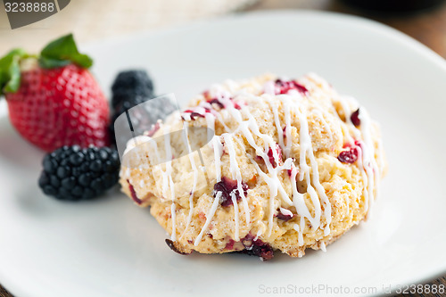 Image of Orange Cranberry Scone Macro