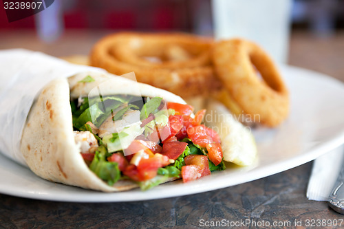 Image of Chicken Pita Wrap Sandwich